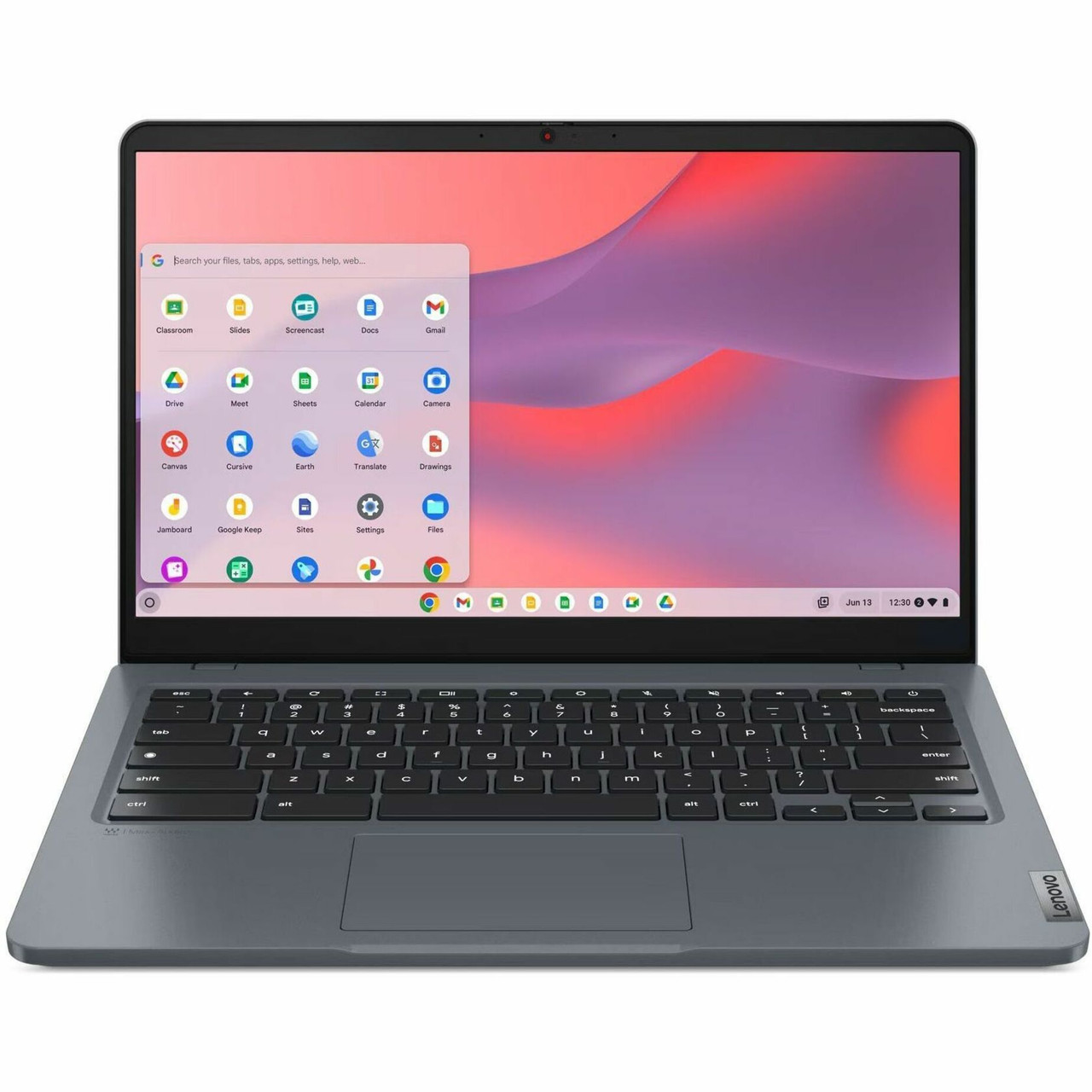 Lenovo 14e Chromebook Gen 3 82W6003CUS 14" Touchscreen Chromebook - Full HD - Intel N-Series N100 - 8 GB - 64 GB Flash Memory - English Keyboard - Storm Gray - 82W6003CUS