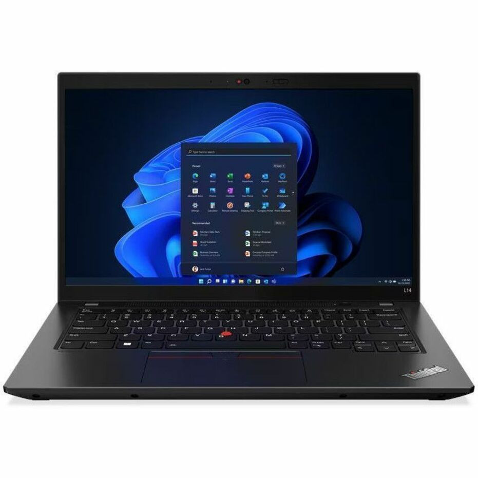 Lenovo ThinkPad L14 Gen 3 21C6S4WY00 14" Touchscreen Notebook - Full HD - AMD Ryzen 5 PRO 5675U - 16 GB - 512 GB SSD - English (US) Keyboard - Thunder Black - 21C6S4WY00