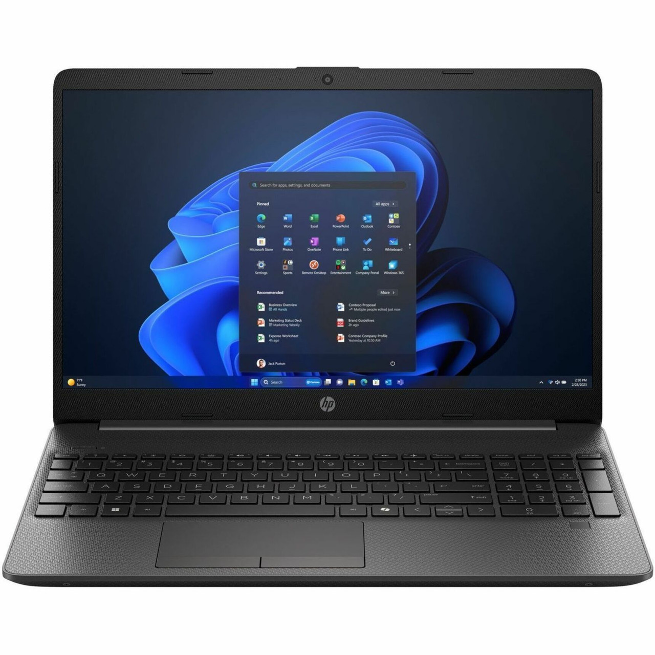HP 250R G9 15.6" Notebook - Full HD - Intel Core i3 13th Gen i3-1315U - 8 GB - 256 GB SSD - Dark Ash Silver - A82ZWUA#ABA