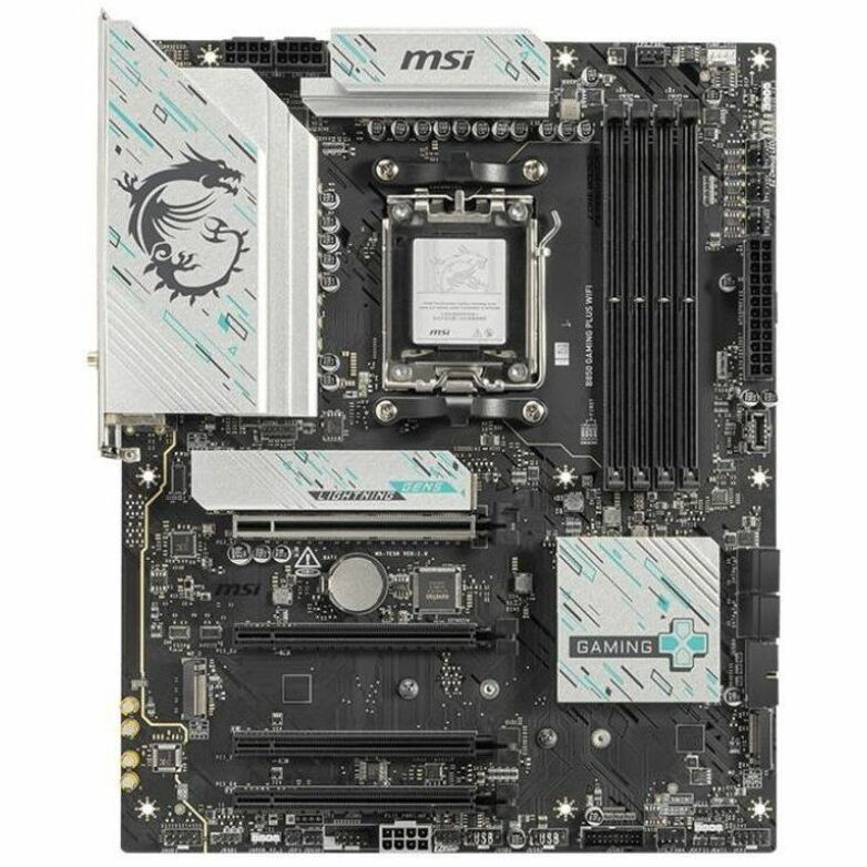 MSI B850 GAMING PLUS WIFI Gaming Desktop Motherboard - AMD B850 Chipset - Socket AM5 - ATX - B850GPW