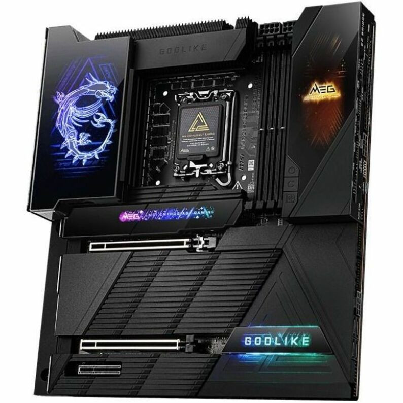 MSI MEG Z890 GODLIKE Gaming Desktop Motherboard - Intel Z890 Chipset - Socket LGA-1851 - Extended ATX - Z890GODLIKE