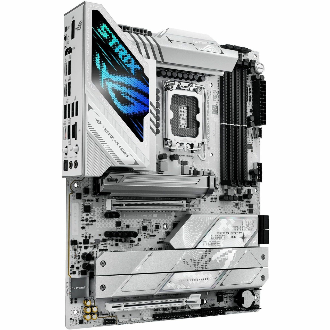 Asus ROG STRIXZ890-AGAMINGWIFI Gaming Desktop Motherboard - Intel Z890 Chipset - Socket LGA-1851 - ATX - ROG STRIXZ890-AGAMINGWIFI Asus ROG STRIXZ890-AGAMINGWIFI Gaming Desktop Motherboard - Intel Z890 Chipset - Socket LGA-1851 - ATX - ROG STRIXZ890-AGAMINGWIFI