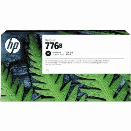 HP 776B Original High Yield Thermal Inkjet Ink Cartridge - Photo Black Pack - 1XB16A