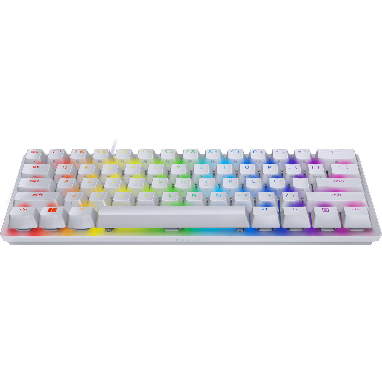Razer Huntsman Mini - Clicky Optical Switch - US - Mercury - RZ03-03390300-R3M1