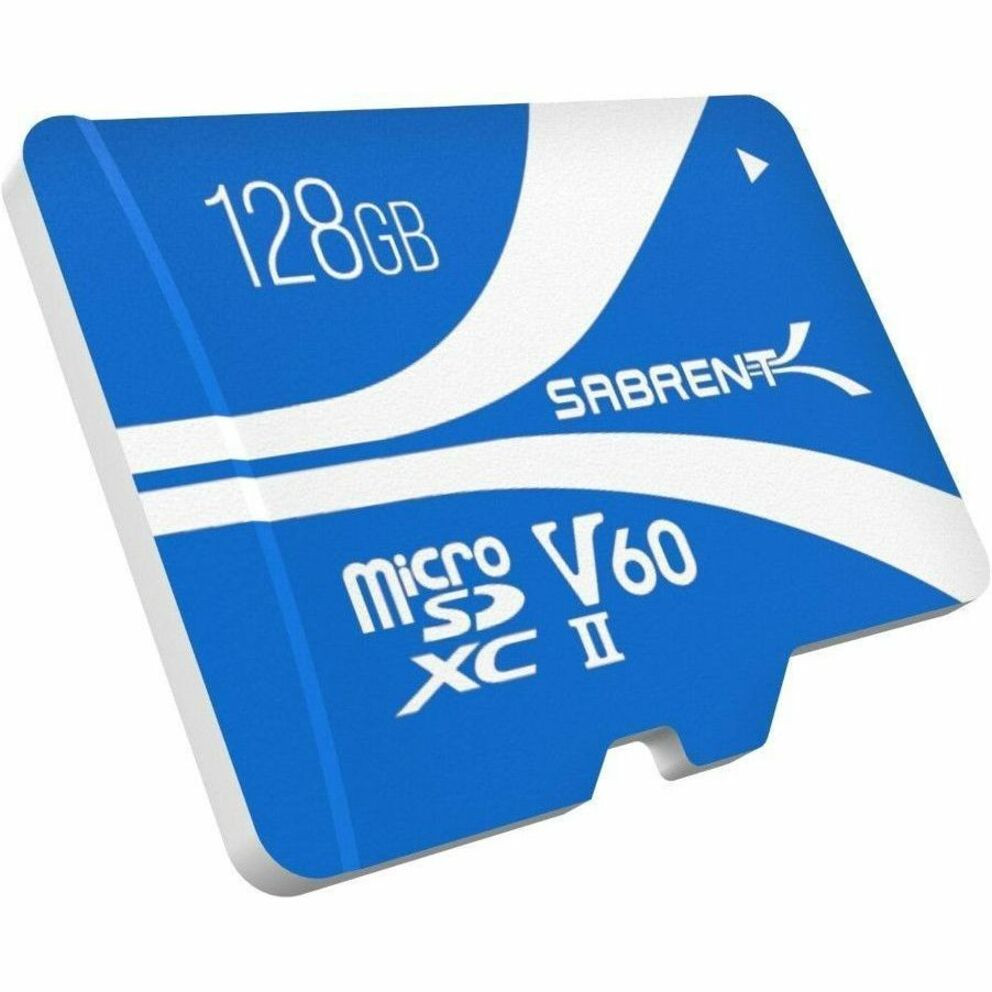 Sabrent Rocket 128 GB Class 10/UHS-II (U3) V60 microSDXC - SD-MT60-128GB Sabrent Rocket 128 GB Class 10/UHS-II (U3) V60 microSDXC - SD-MT60-128GB