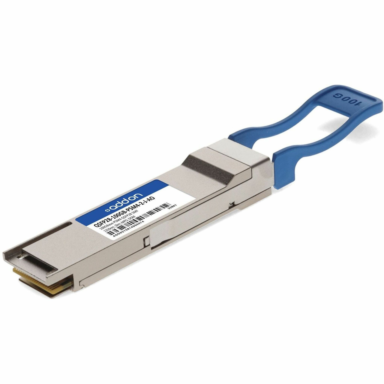 AddOn Juniper Networks Compatible 40/100GBase-PSM4 Dual-Rate QSFP28 Transceiver (SMF, 1310nm, 2km, MPO, DOM) - QSFP28-100GB-PSM4-2-J-AO
