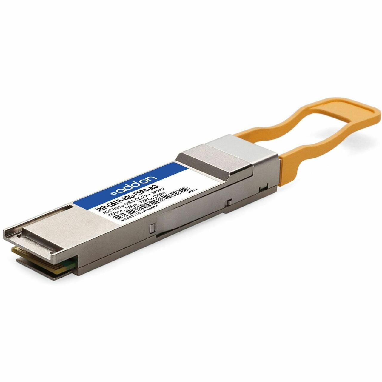 AddOn Juniper Networks JNP-QSFP-40G-ESR4 Compatible 40GBase-SR4 QSFP+ Transceiver (MMF, 850nm, 300m, MPO, DOM) - JNP-QSFP-40G-ESR4-AO