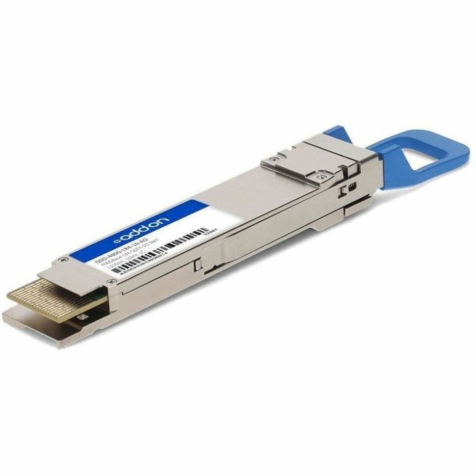 AddOn Juniper Networks QDD-400G-LR4-10 Compatible TAA 400GBase-LR4 QSFP-DD Transceiver (SMF, 1310nm, 10km, LC, DOM) - QDD-400G-LR4-10-AO