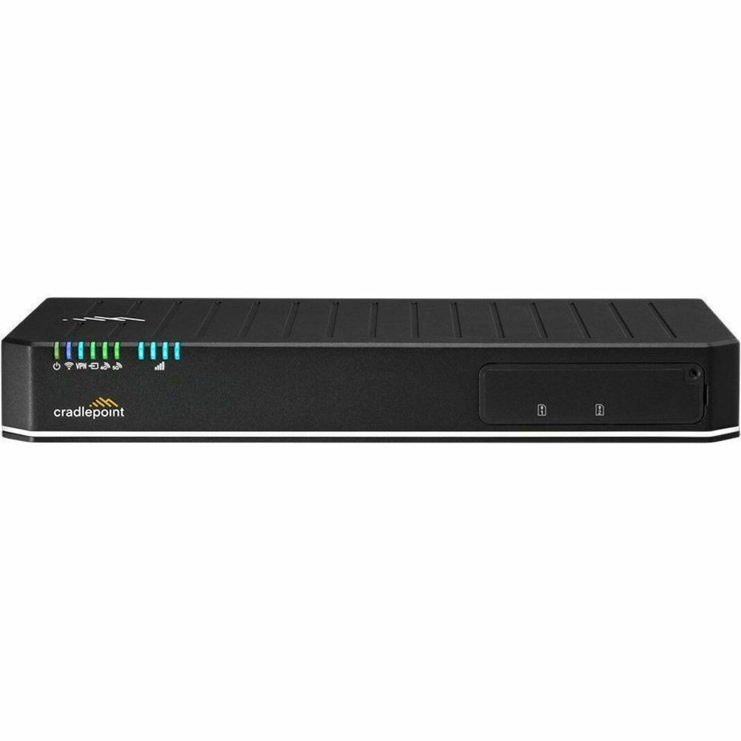 CradlePoint Wi-Fi 6 IEEE 802.11ax 2 SIM Ethernet, Cellular Modem/Wireless Router - BFA5-30005GB-GN