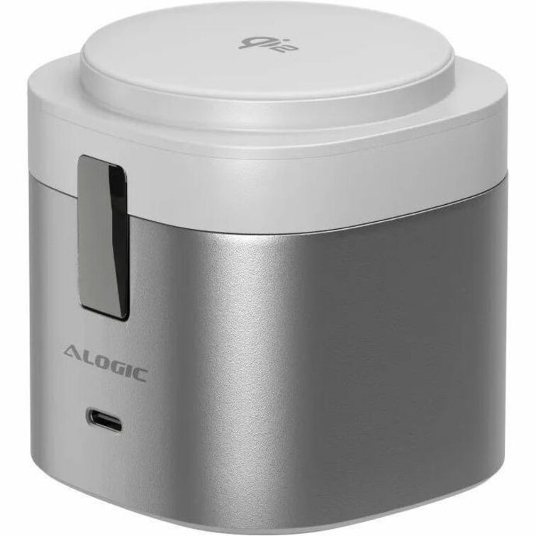 Alogic PowerPod 4-in-1 Qi2 Fast Wireless Charging Stand - AL41WCPO-WH