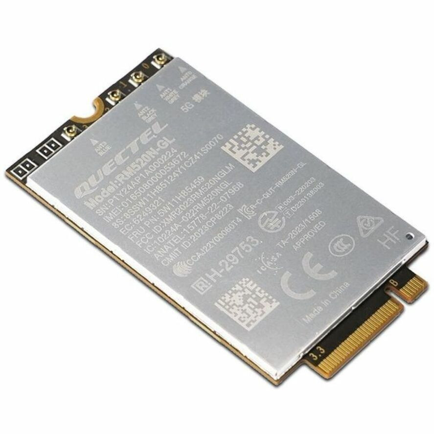 Lenovo Quectel RM520N-GL 5G M.2 WWAN Module for X1 2-in-1 Gen 9/T16 Gen 3 - 4XC1Q24435