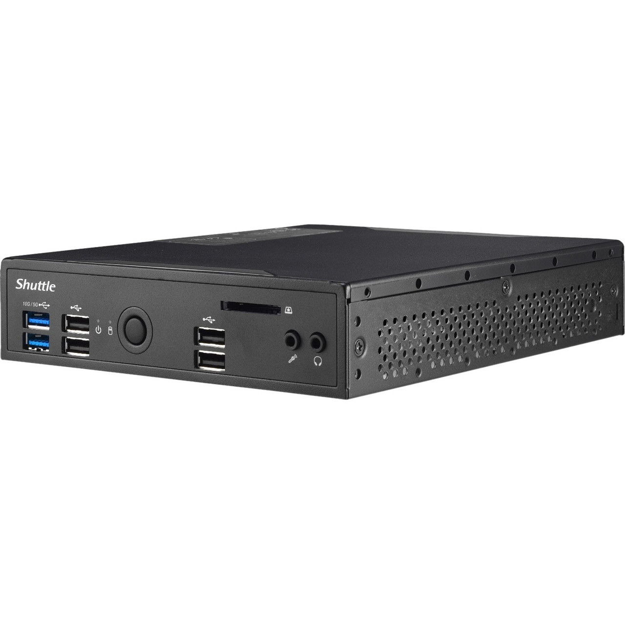Shuttle XPC slim DS20U Barebone System - Slim PC - Socket BGA-1528 - 1 x Processor Support - Intel Celeron 5205U 1.90 GHz Dual-core (2 Core) - DS20U