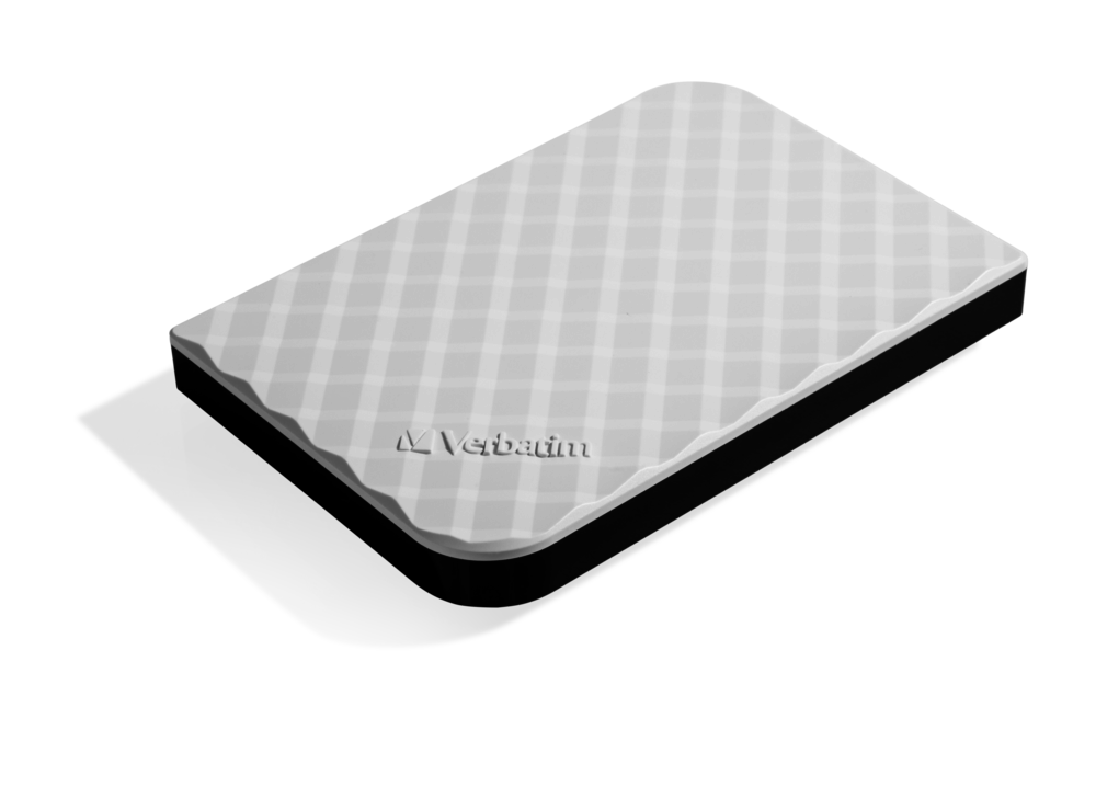 Verbatim Store 'n' Go USB 3.0 Portable Hard Drive 1TB White - 53206