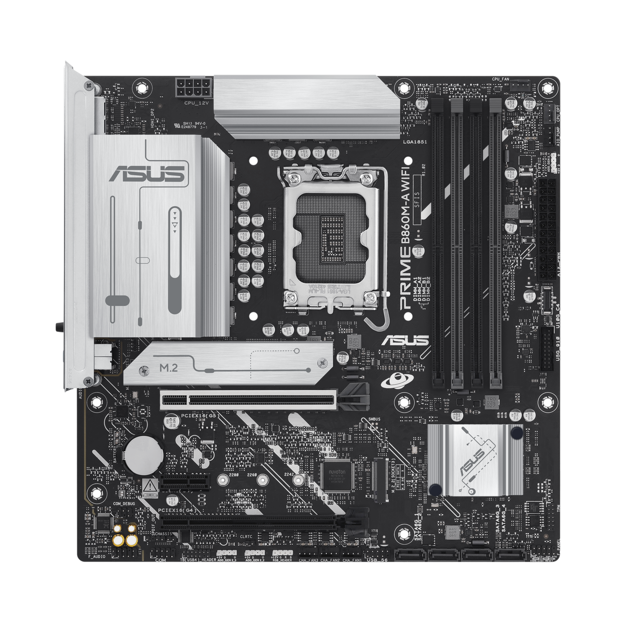 Asus Prime B860M-A WIFI Motherboard - Engineered to Unleash the Full Potential of the Latest Intel Core Ultra Processors