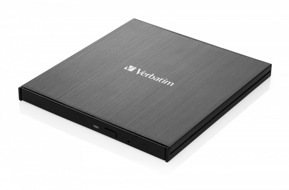 Verbatim Ultra HD 4K External Slimline Blu-Ray Writer - 43888