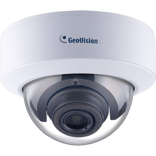 GeoVision AI 4MP H.265 4.3x Zoom Super Low Lux WDR Pro IR Vandal Proof IP Dome (256G Micro SD) - 125-GVD4910-256G