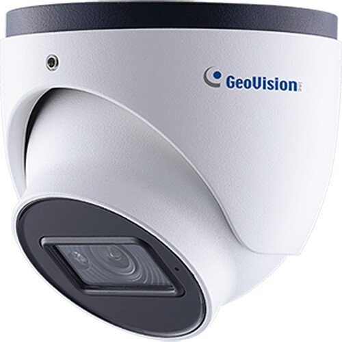 GeoVision AI 4MP WDR Pro Eyeball Dome IP Camera (2.8Mm, 256G Micro SD) - 125-GEB4900-256G