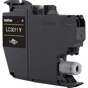 Brother LC3011Y Original Standard Yield Inkjet Ink Cartridge - Single Pack - Yellow - 1 Each - 200 Pages - LC3011YS