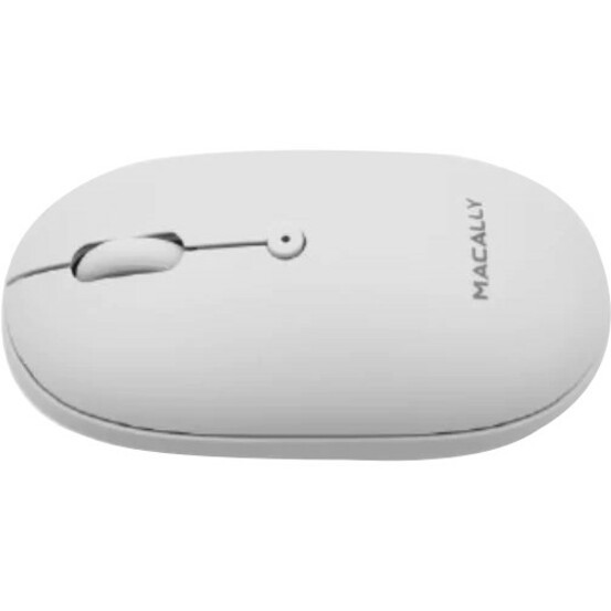 Macally Rechargeable Bluetooth Optical Mouse for Mac and PC (BTTOPBAT) - BTTOPBAT