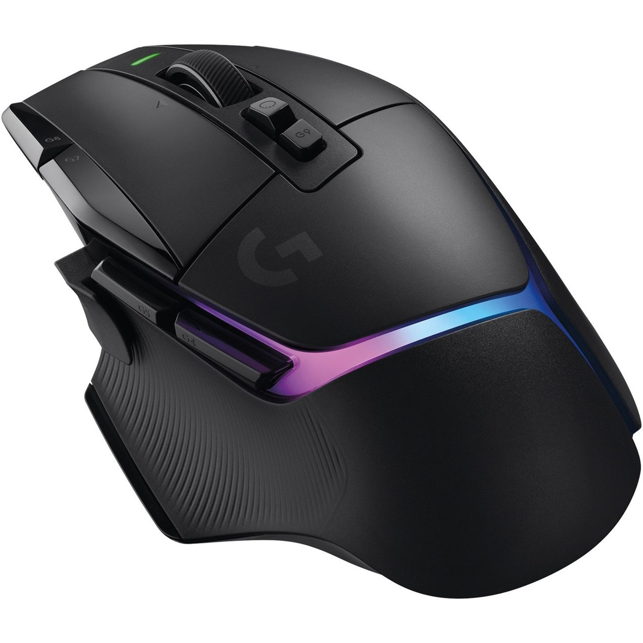 Logitech G Plus G502 X Gaming Mouse - Optical - Wireless - Black - USB - 25600 dpi - Scroll Wheel - 910-006160
