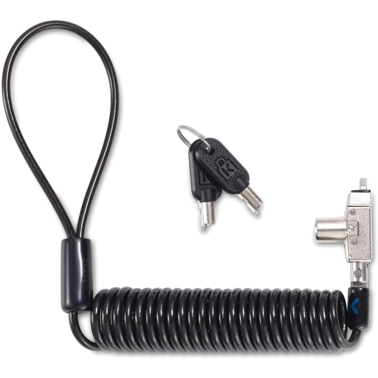 Kensington Slim N17 2.0 Portable Keyed Laptop Lock for Wedge-Shaped Slots - Portable - Carbon Steel, Plastic - For Notebook - K60511WW Kensington Slim N17 2.0 Portable Keyed Laptop Lock for Wedge-Shaped Slots - Portable - Carbon Steel, Plastic - For Notebook - K60511WW