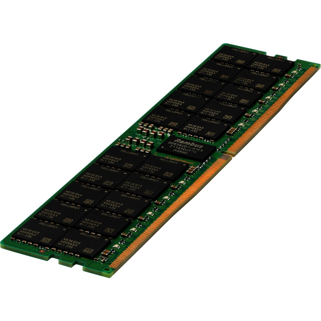 HPE 64GB DDR5 SDRAM Memory Module - For Server, Rack Server, Blade Server - 64 GB (1 x 64GB) - DDR5-4800/PC5-38400 DDR5 SDRAM - 4800 MHz Dual-rank Memory - 1.10 V - Registered - 288-pin - DIMM - P43331-B21
