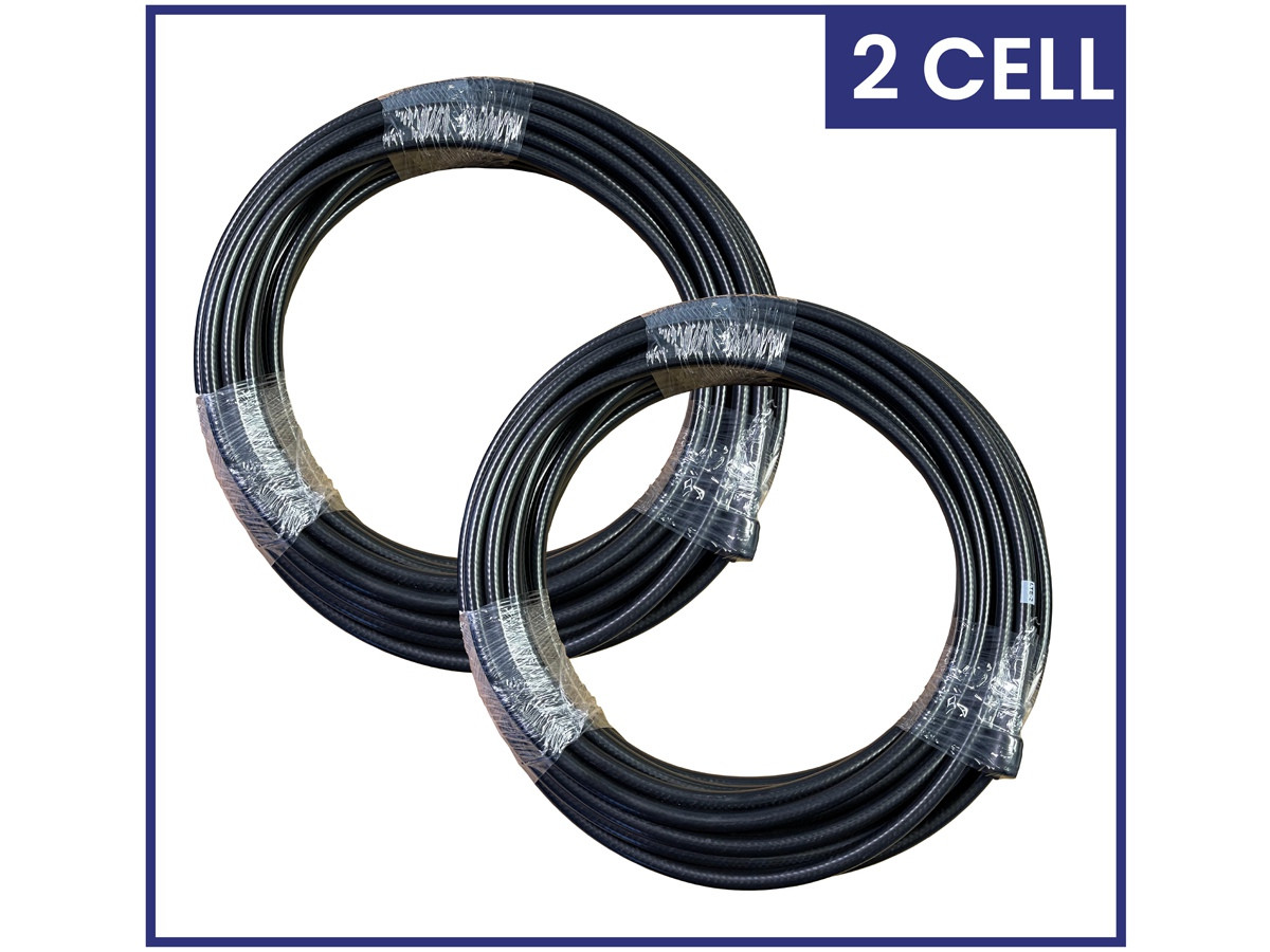Parsec LSR400 Cable Kit For A 2:1 Antenna With 2 Cell, N Type Male To N Type Male Connectors, 2 Cables At 200Ft (Or A Combination Of 2 100Ft Cables With An Adapter) - PC4002L200NM