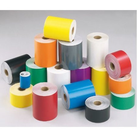 Panduit Polyester - permanent acrylic adhesive - 8 mil - reflective orange - Roll (1 in x 50 ft) 1 roll(s) continuous tape - for TDP 43ME - T100X000RUT