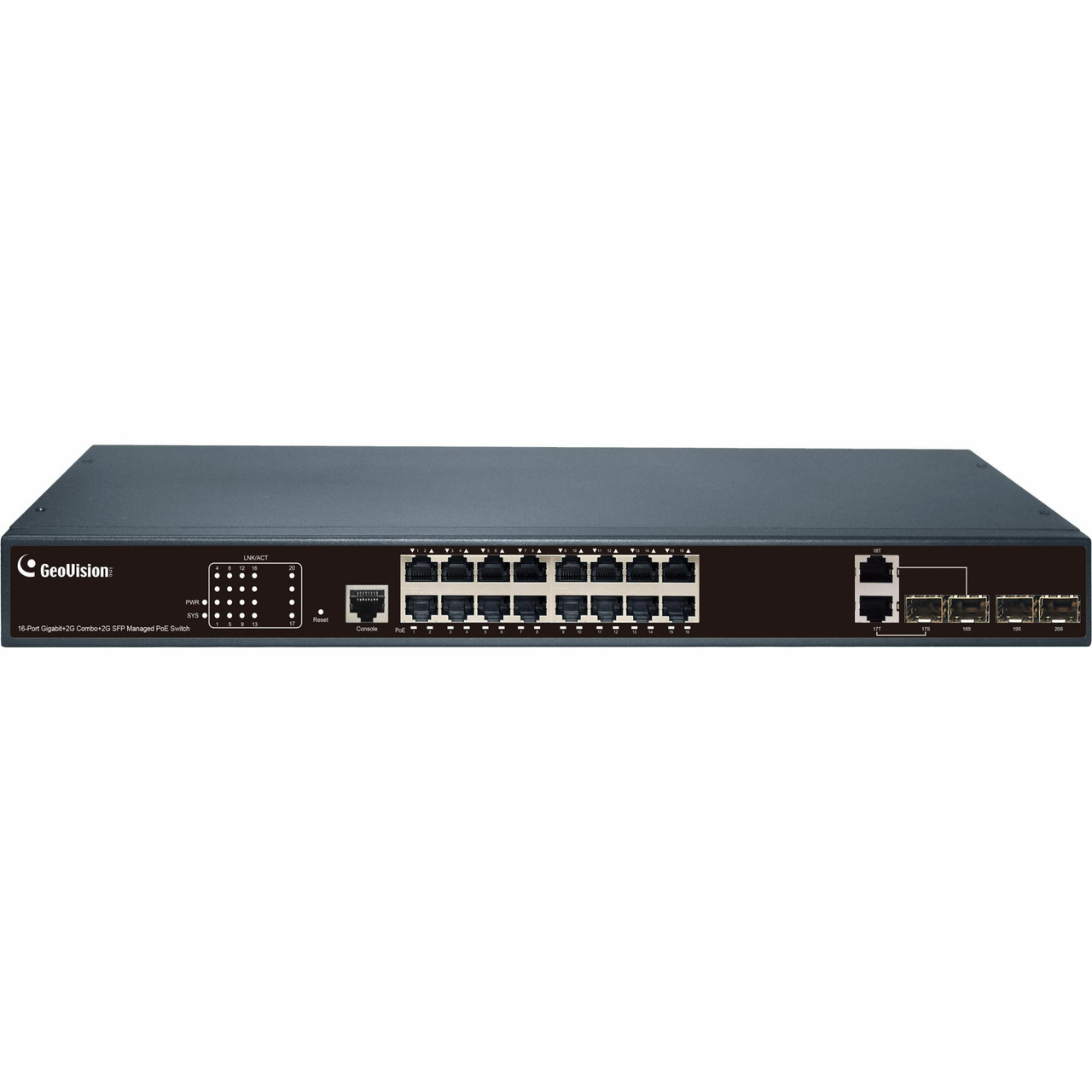 GeoVision Ethernet Switch - 140-APOE162-001U
