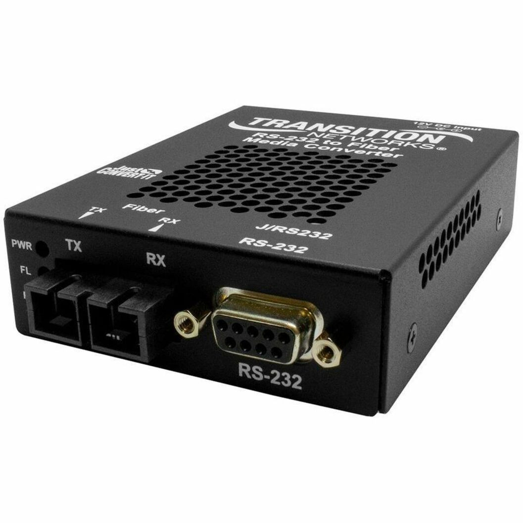 Transition Networks J/RS232-CF-01(SC) Transceiver/Media Converter - J/RS232-CF-01(SC)-BR