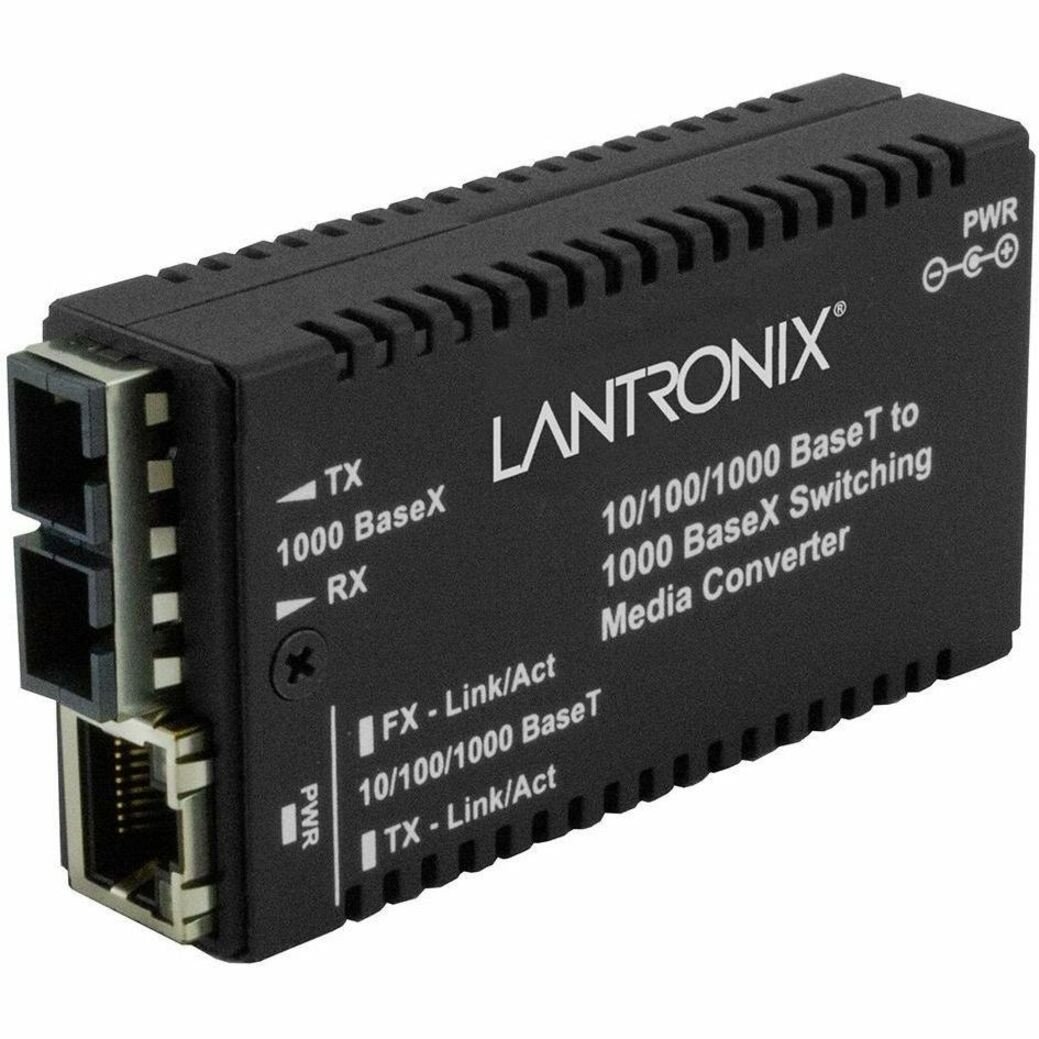 Lantronix M/GE-PSW-LX-01 Transceiver/Media Converter - M/GE-PSW-LX-01-SA