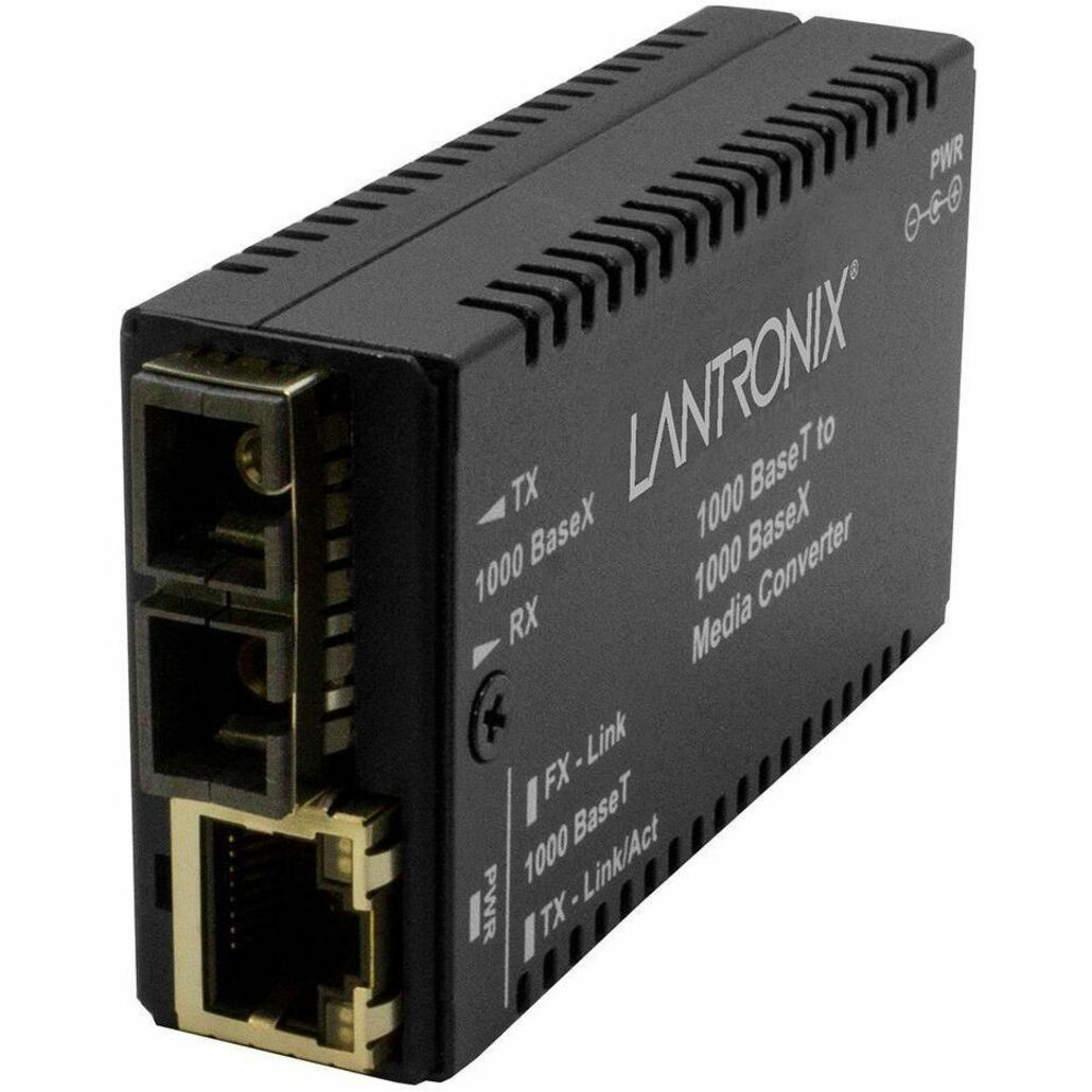 Lantronix M/GE-T-LX-01 Transceiver/Media Converter - M/GE-T-LX-01-EU