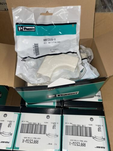 Panduit Fiber Runner - Cable raceway fitting cover (horizontal) - split - yellow - FRH45SC12LYL