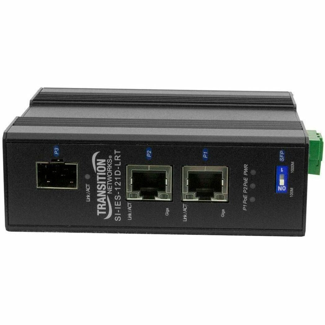 Transition Networks PoE+ Injector - SI-IES-121D-LRT