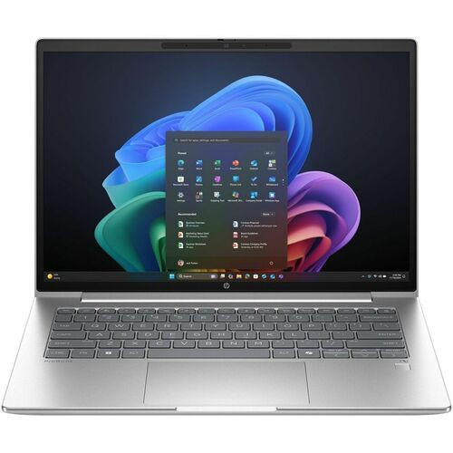 HP ProBook 4 G1q 14" Copilot+ PC Notebook - WUXGA - Qualcomm Snapdragon X X1-26-100 - 16 GB - 512 GB SSD - English Keyboard - Pike Silver - Qualcomm Chip - 1920 x 1200 - Windows 11 Pro - Qualcomm Adreno - In-plane Switching