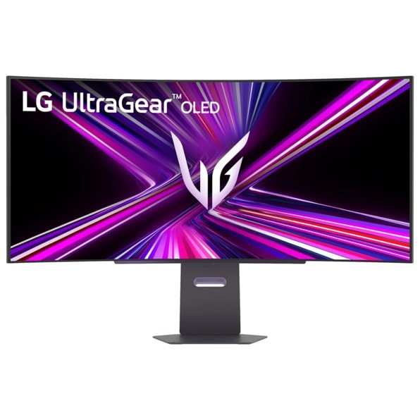 LG 45 Inch UltraGear OLED WQHD 240Hz 0.03ms G-Sync Compatible 800R Curved Gaming Monitor - 45GX900A-B
