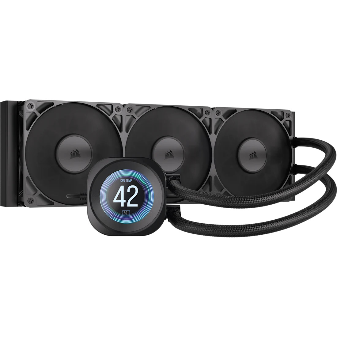 Corsair NAUTILUS 360 RS LCD Liquid CPU Cooler - CW-9061033-WW