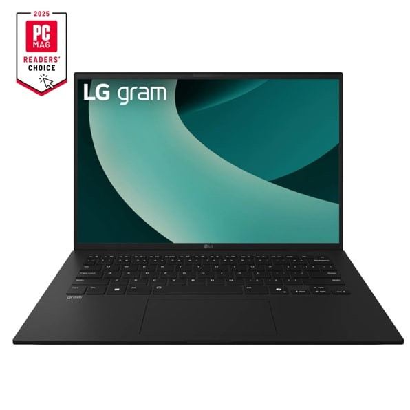 LG gram 14 Inch - Thin and Lightweight Laptop - Windows 11 Home - Intel Core Ultra 7 - 32GB RAM - 1TB SSD - Black - 14Z90T-G.ADB6U1