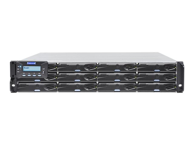 Infortrend Eonstor Ds 3000u 2u/12bay, High Iops Solutions, Dual Redundant Controller Subsystem Including 2x12gb/s Sas Exp. Ports, 8x1g Iscsi Ports +4x Host Board Slot(s), 4x8gb, 2x(psu+fan Module), 2x(supercap.+flash Module) - DS3012RUC000F