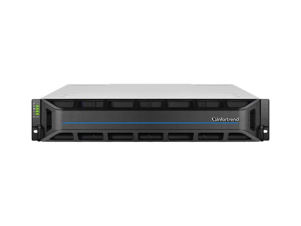 Infortrend Eonstor Gs 3000 G3 3u/16bay,cloud-integrated Unified Storage, Supports Nas, San, Object Protocol And Cloud Gateway, Single Upgradable Subsystem Including 2x12gb/s Sas Exp. Ports, 2x25gbe Ports(sfp28) +2x Host Board - GS3016S03C0FD-0032