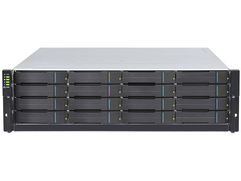 Infortrend Eonstor Gs 4000 G3 3u/16bay,cloud-integrated Unified Storage, Supports Nas, San, Object Protocol And Cloud Gateway, Single Upgradable Subsystem Including 2x12gb/s Sas Exp. Ports, 2x Host Board Slots, 2x4gb Memory - GS4016S03C0FD-0032 Infortrend Eonstor Gs 4000 G3 3u/16bay,cloud-integrated Unified Storage, Supports Nas, San, Object Protocol And Cloud Gateway, Single Upgradable Subsystem Including 2x12gb/s Sas Exp. Ports, 2x Host Board Slots, 2x4gb Memory - GS4016S03C0FD-0032