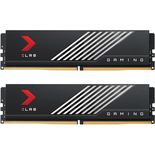 PNY 32GB XLR8 Gaming DDR5 6000 MHz UDIMM Desktop Memory Kit (2 x 16GB) -MD32GK2D5600040MXR
