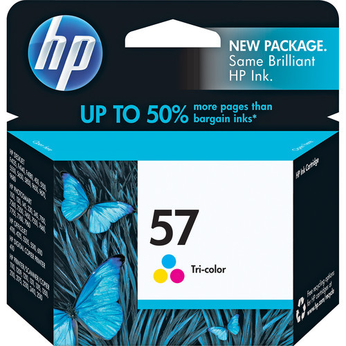 HP 57 Tri-Color Inkjet Print Cartridge (17ml) - C6657AN#140