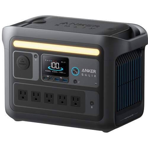 Anker Solix C800 Portable Power Station (768Wh, 1200W) - A1755111