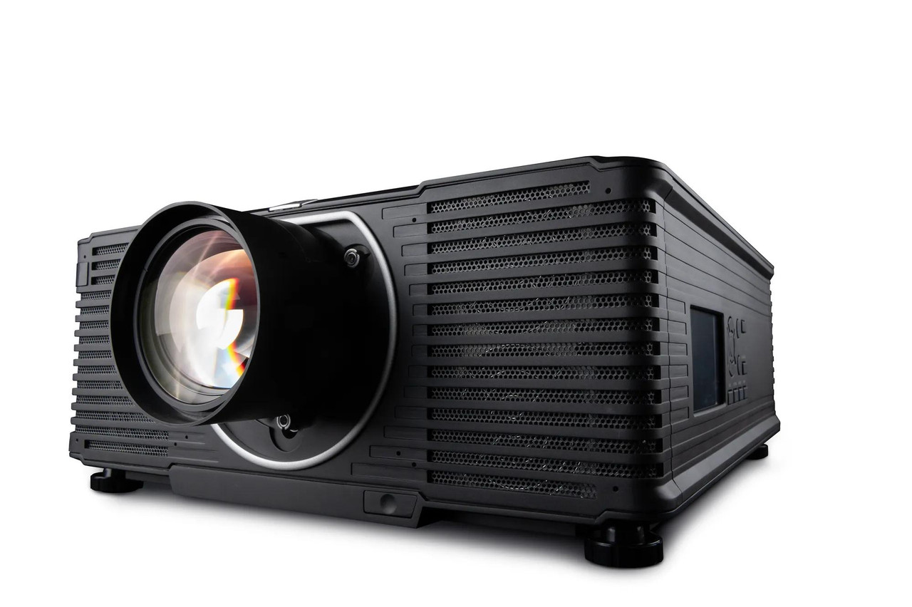 Barco 14,000 ISO Lumen, 4K UHD, Single-Chip Laser Phosphor Projector - Compact & Lightweight Design in Its Category - Premium 4K UHD Image Quality Thanks to Supershift - Dynablack Contrast Enhancement - I600-4K15 - BLACK