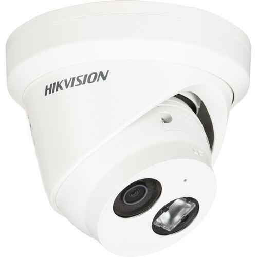 Hikvision AcuSense 4MP Outdoor Network Turret Camera with Night Vision & 4mm Lens (White) - DS-2CD2343G2-IU 4MM