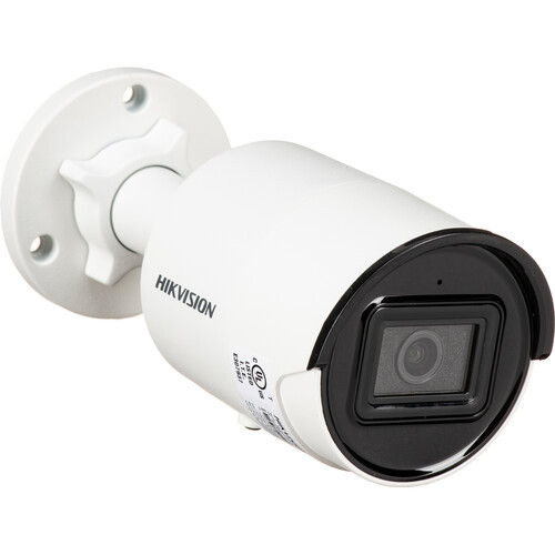 Hikvision AcuSense 4MP Outdoor Network Bullet Camera with Night Vision & 4mm Lens (White) - DS-2CD2043G2-IU 4MM