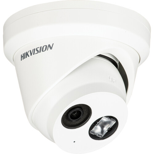 Hikvision AcuSense 8MP Outdoor Network Turret Camera with Night Vision & 4mm Lens (White) - DS-2CD2383G2-IU 4MM