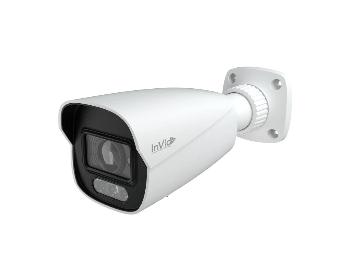 InVid 8 Megapixel Ip Plug & Play, Outdoor Bullet, 2.7-13.5mm Motorized Auto-focus, Ir Range Up To 131 , True Wdr, Audio Input/output, Sd Card Slot, Dc12v/poe, Includes Junction Box - SECA-P8BXIRA27135