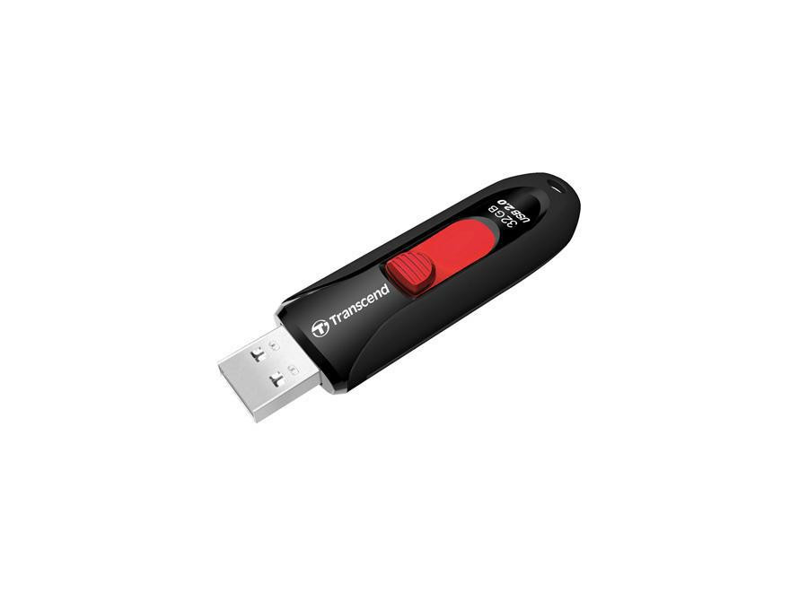 Transcend USB Flash Drive - 32 Gb - Flash Memory - USB 2.0 - TS32GJF620